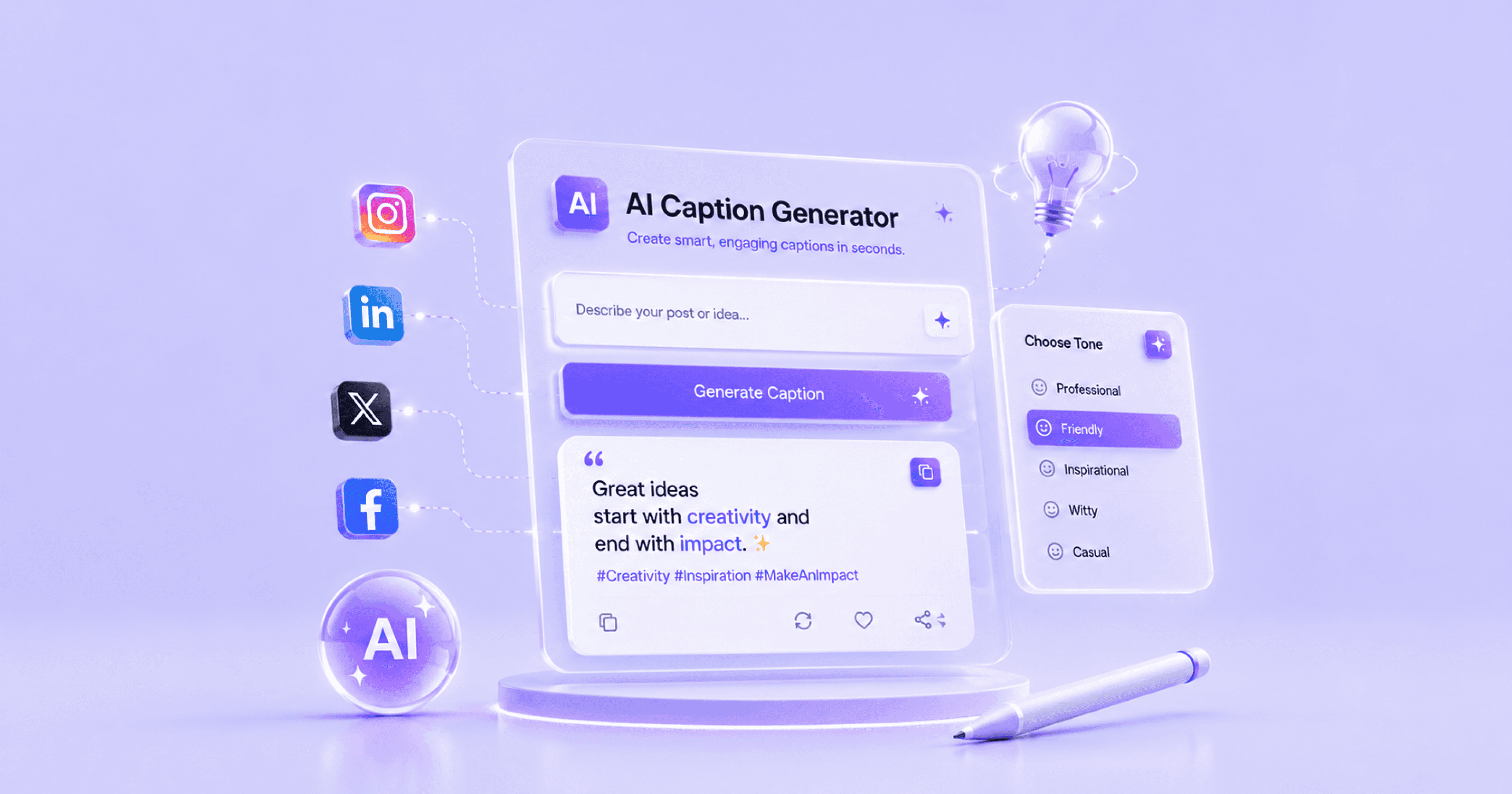 AI Caption Generator for Social Media: Create High-Converting Captions in Seconds