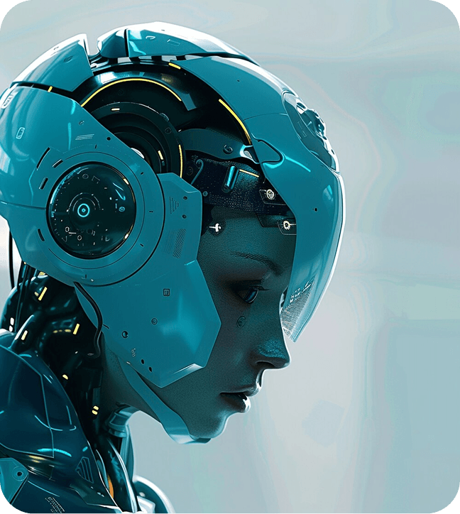 AI robot card